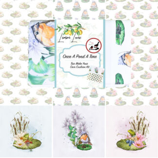 Lemon Lane Once A Pond A Time Trio Make Your Own Cushion Kit